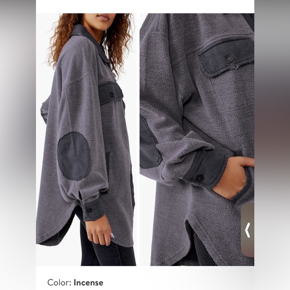 We the Free Ruby Fleece Shirt Jacket